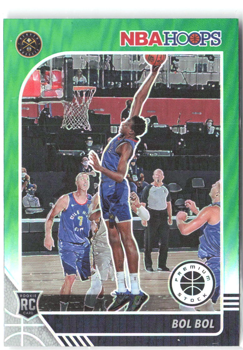 Bol Bol Hoops Premium Stock - Prizms Green 233 2019-20 Denver Nuggets