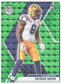 Patrick Queen Panini Mosaic - Prizm Green 249 2020 Baltimore Ravens