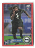 James Carpenter Topps Chrome - Orange Refractors 164 2011 Seattle Seahawks