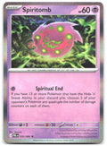 Spiritomb Holo Rare ME05 Pitch Black 035/084 NM danciao