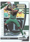 Denzel Mims Panini Prizm Draft Picks - Prizms Silver 147 2020 Baylor Bears