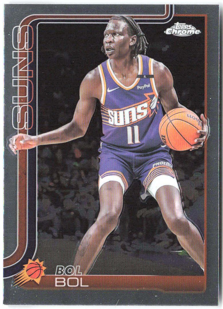 Bol Bol Topps Chrome 164 2025-26 Phoenix Suns