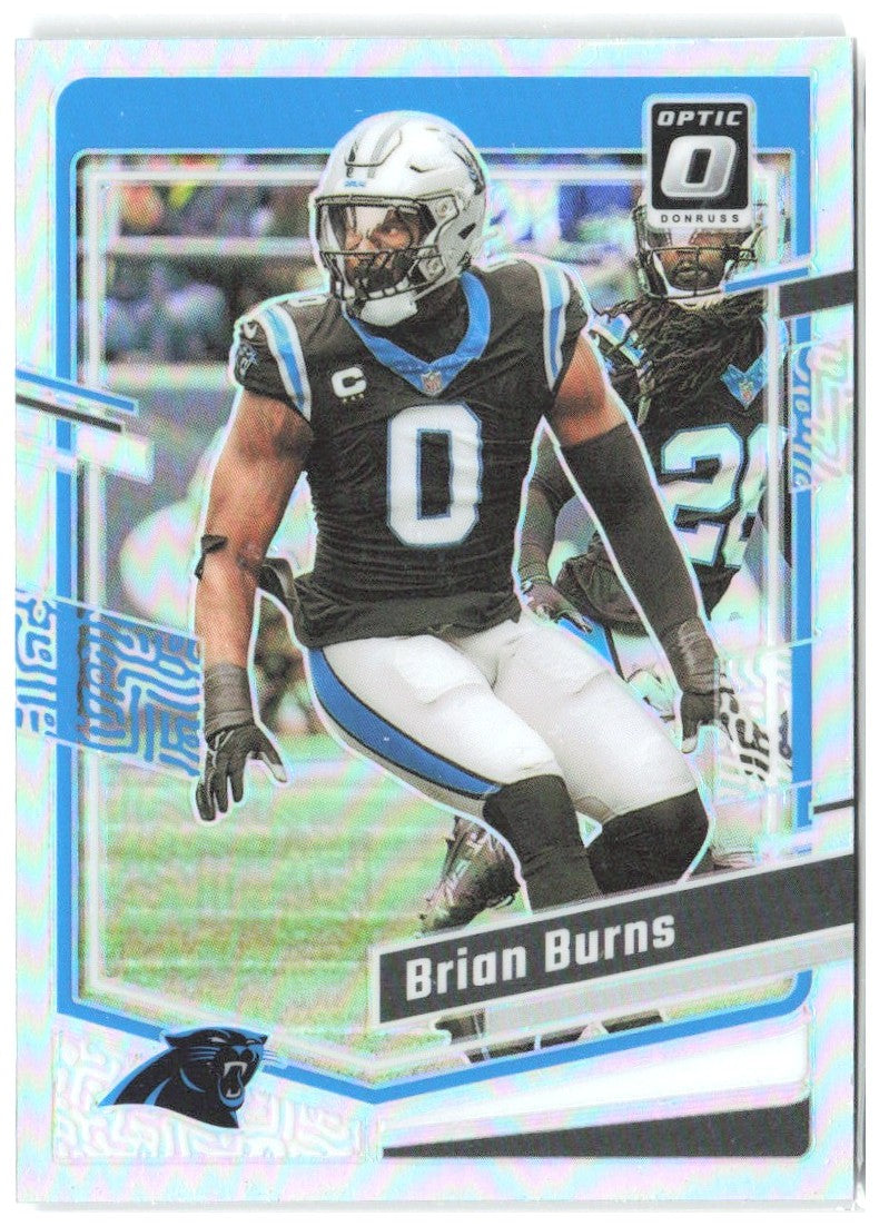 Brian Burns Donruss Optic - Holo 26 2023 Carolina Panthers