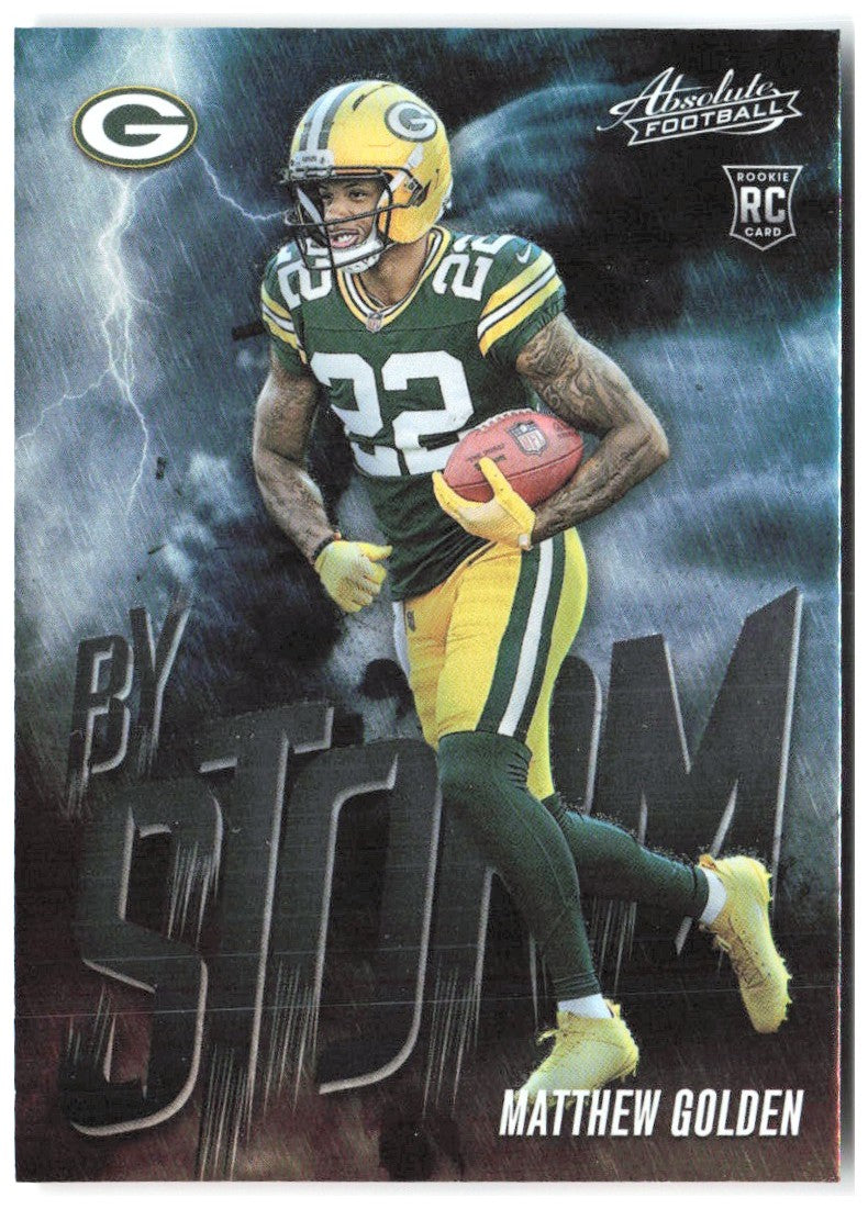 Matthew Golden Panini Absolute - By Storm 11 2025 Green Bay Packers