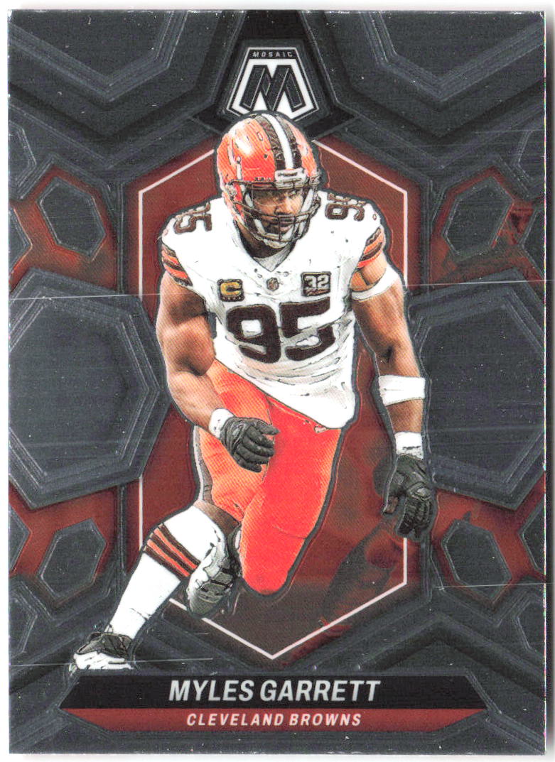 Myles Garrett Panini Mosaic 55 2024 Cleveland Browns