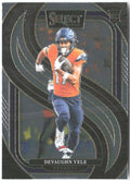 Devaughn Vele Panini Select 150 2024 Denver Broncos RC