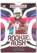 Trey Benson Panini Rookies & Stars - Rookie Rush RR-TBN 2024 Arizona Cardinals