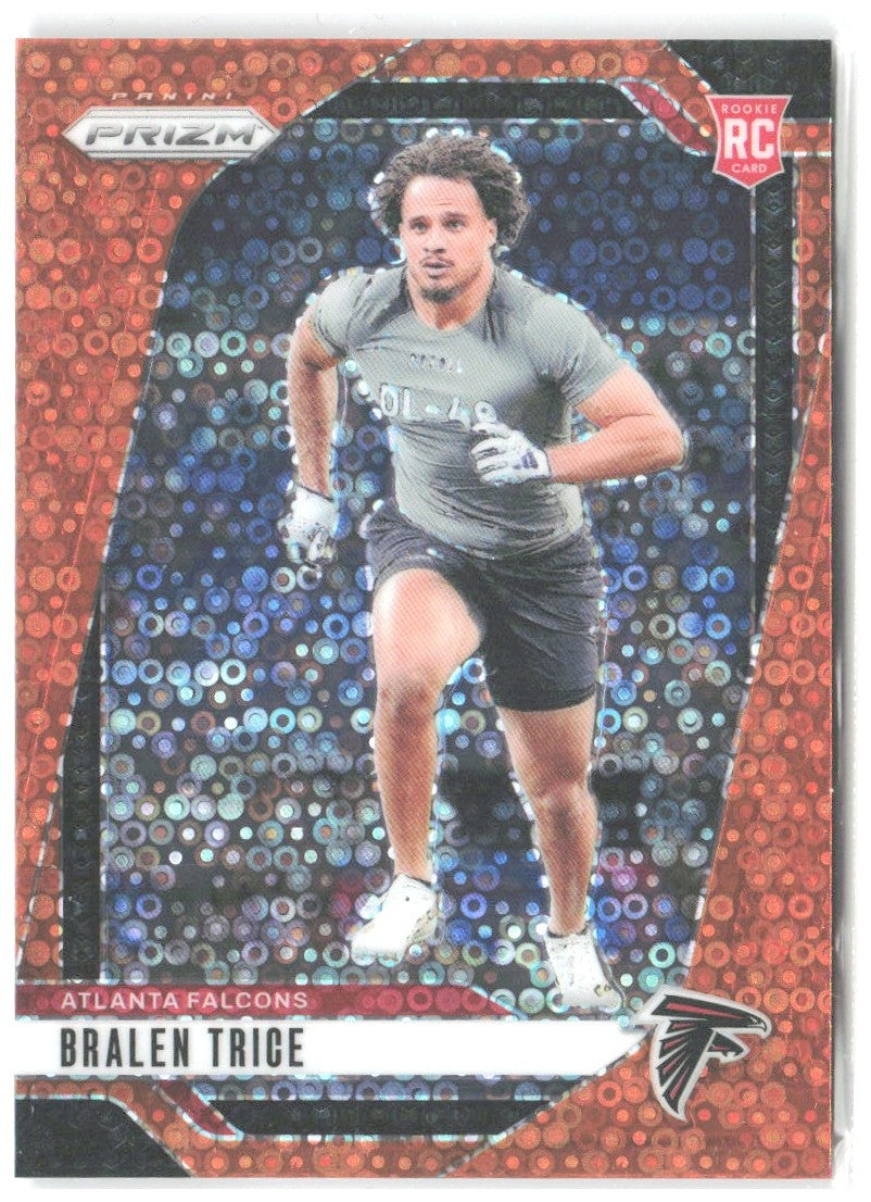 Bralen Trice Panini Prizm - Disco 312 2024 Atlanta Falcons