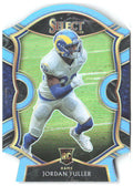 Jordan Fuller Panini Select - Light Blue Prizm Die Cut 75 2020 Los Angeles Rams