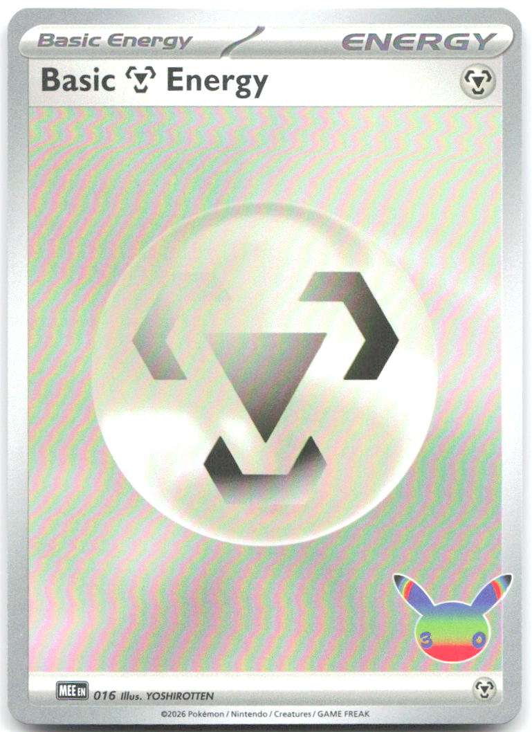 Basic Metal Energy 30th Celebration Holo Futuristic Rare MEE 016 NM YOSHIROTTEN