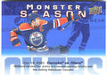 Connor McDavid Upper Deck - Monster Season MS-1 2023-24 Edmonton Oilers