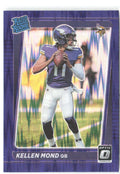 Kellen Mond Donruss Optic - Purple Shock 221 2021 Minnesota Vikings