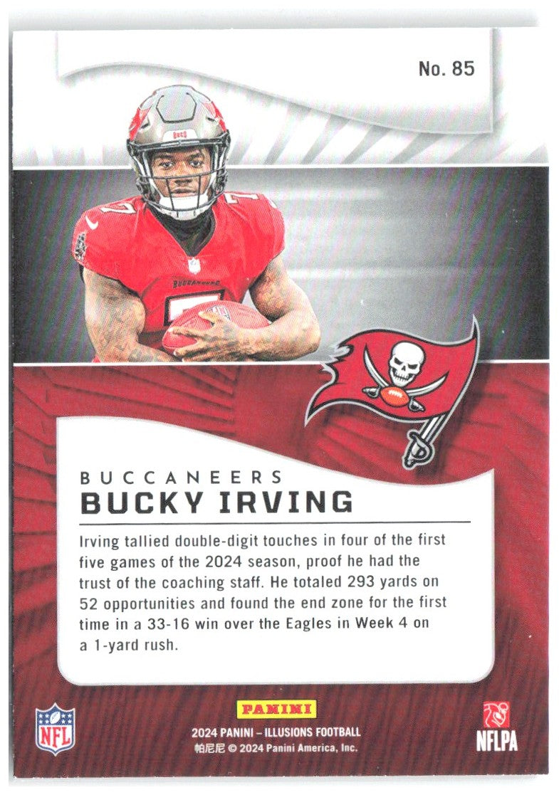 Bucky Irving Panini Illusions - Retail 85 2024 Tampa Bay Buccaneers RC