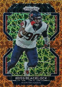 Ross Blacklock Panini Prizm - Lazer 40 2021 Houston Texans