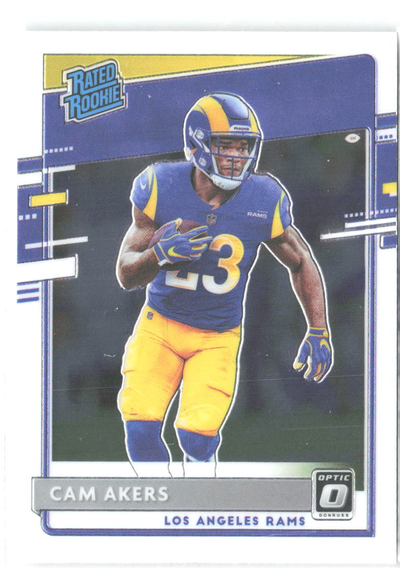 Cam Akers Donruss Optic - Holo 175 2020 Los Angeles Rams