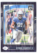 Byron Murphy II Donruss Optic - Purple Shock 217 2024 Seattle Seahawks