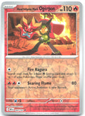 Hearthflame Mask Ogerpon Reverse Holo Uncommon SV10: Destined Rivals 044/182 NM Yuu Nishida