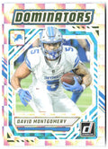 David Montgomery Donruss - Dominators DOM-DMY 2025 Detroit Lions