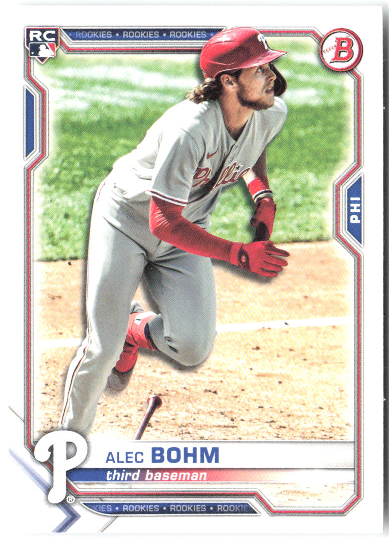 Alec Bohm Bowman 2 2021 Philadelphia Phillies RC
