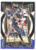 Nico Collins Panini Select - Black & Blue Prizm Shock 86 2024 Houston Texans