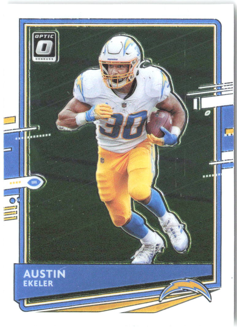 Austin Ekeler Donruss Optic 54 2020 Los Angeles Chargers