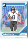 Gabriel Davis Donruss Optic - Holo 91 2024 Jacksonville Jaguars