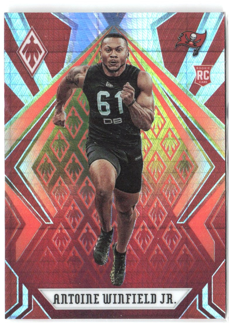 Antoine Winfield Jr. Panini Phoenix - Fire Burst 161 2020 Tampa Bay Buccaneers