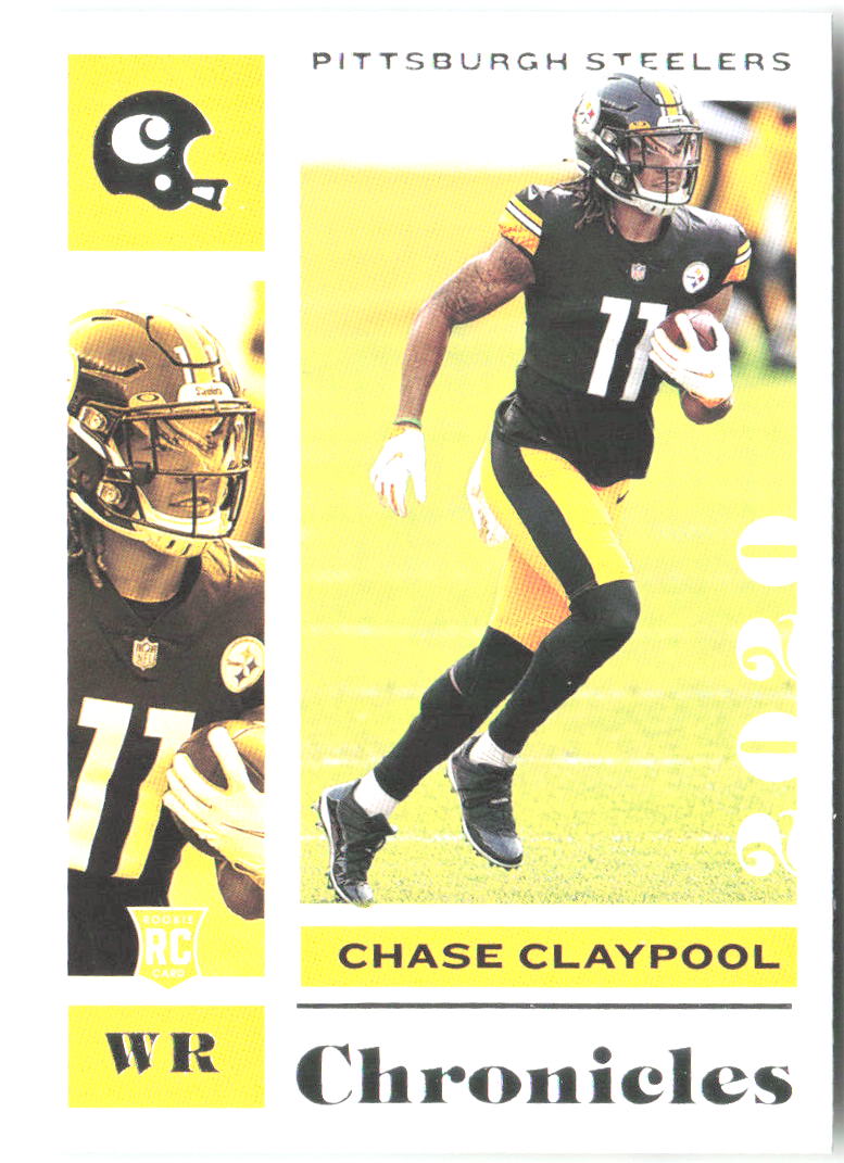 Chase Claypool Panini Chronicles 79 2020 Pittsburgh Steelers RC