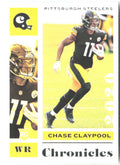 Chase Claypool Panini Chronicles 79 2020 Pittsburgh Steelers RC