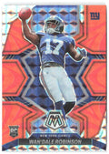 Wan'Dale Robinson Panini Mosaic Mosaic Reactive Orange 330 2022 New York Giants