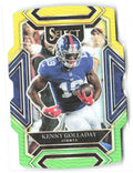 Kenny Golladay Select - Green and Yellow Prizm Die Cut 226 2021 New York Giants