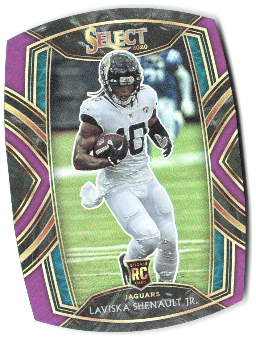 Laviska Shenault Jr. Select - Purple Prizm Die Cut 259 2020 Jacksonville Jaguars
