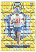 Tyler Nubin Panini Mosaic - Mosaic Reactive Yellow 346 2024 New York Giants