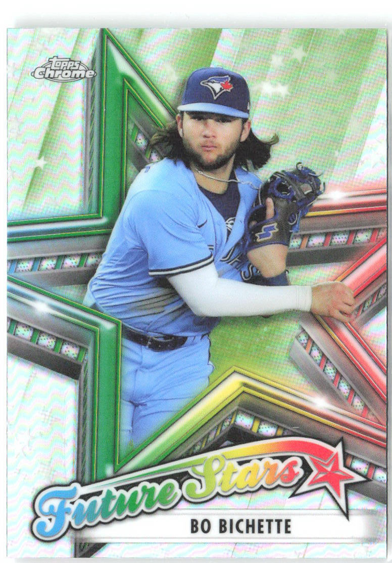 Bo Bichette Topps Chrome - Future Stars FS-2 2021 Toronto Blue Jays