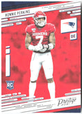 Ronnie Perkins Panini Prestige 254 2021 New England Patriots RC
