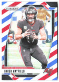 Baker Mayfield Panini Prizm - Red White and Blue 268 2024 Tampa Bay Buccaneers