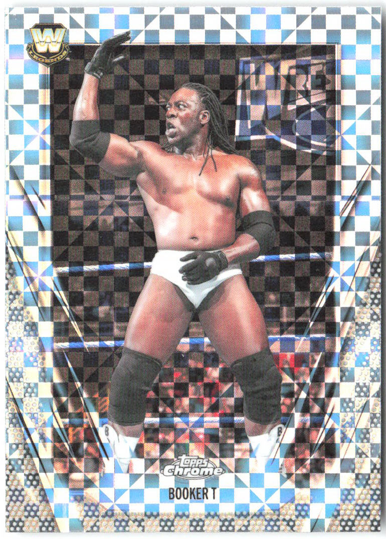 Booker T Topps Chrome WWE - X-Fractor 71 2026