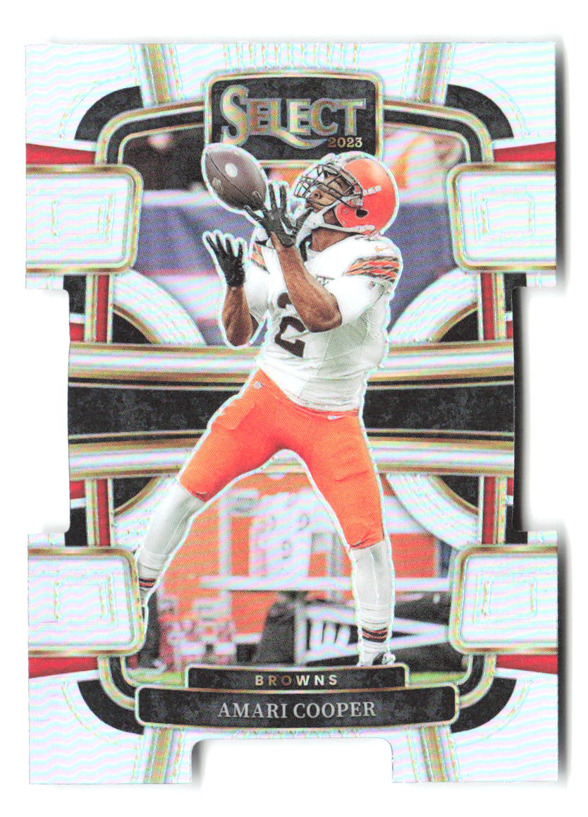 Amari Cooper Panini Select - Silver Prizms Die Cuts 24 2023 Cleveland Browns