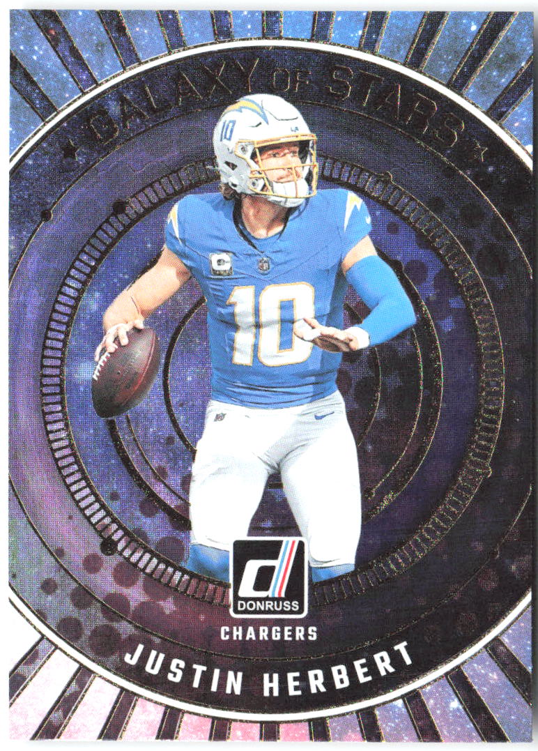 Justin Herbert Donruss - Galaxy of Stars GOS-JHE 2024 Los Angeles Chargers