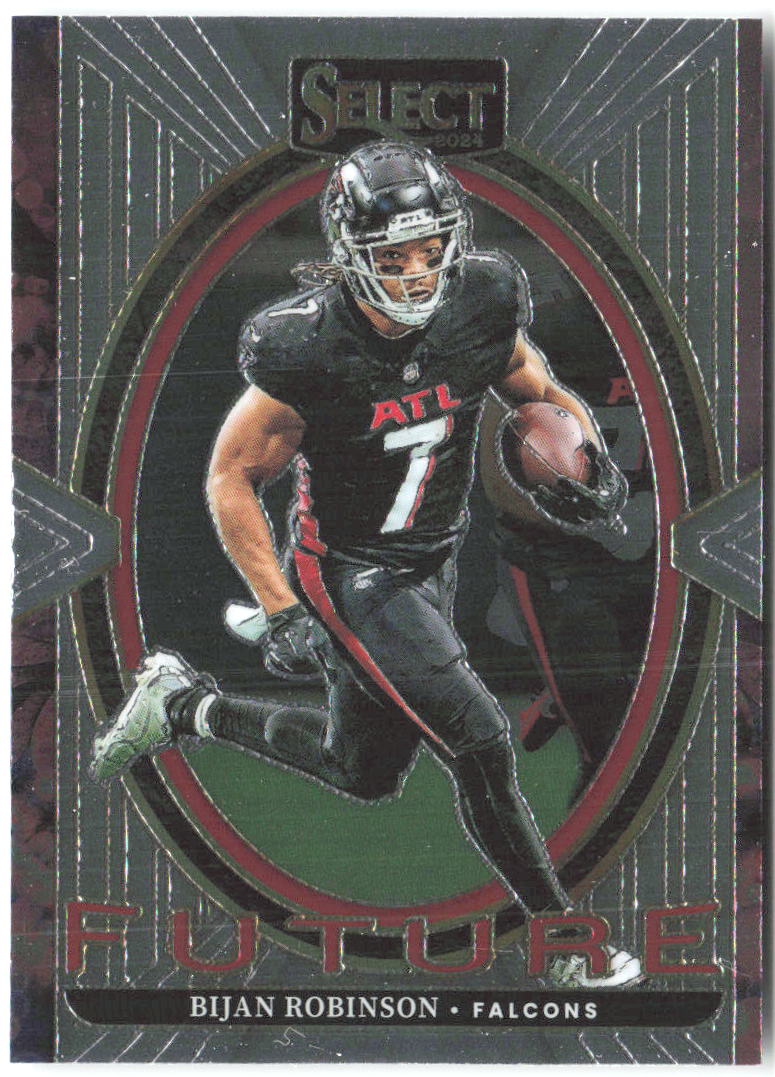 Bijan Robinson Panini Select - Select Future 12 2024 Atlanta Falcons