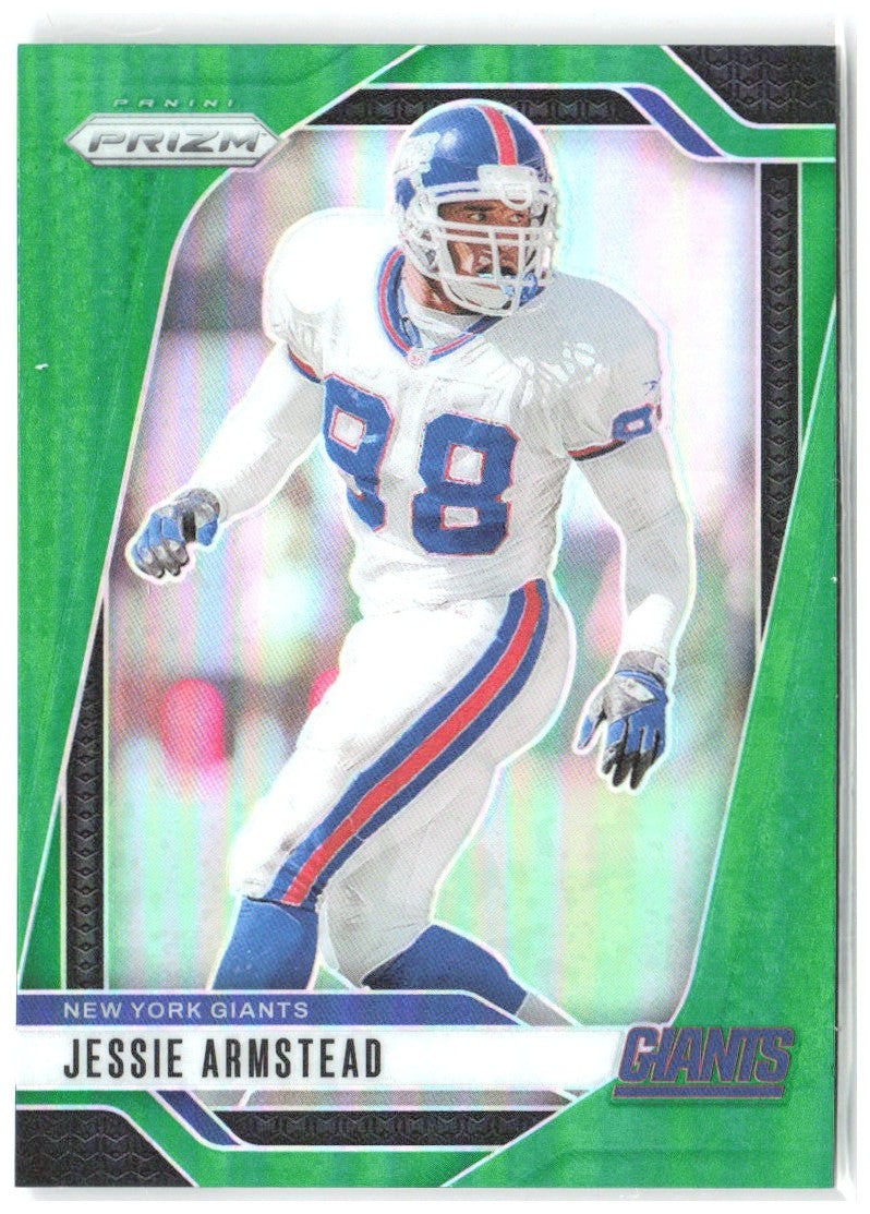 Jessie Armstead Panini Prizm - Green 220 2024 New York Giants