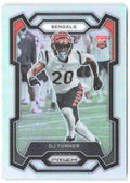 DJ Turner Panini Prizm - Silver 319 2023 Cincinnati Bengals