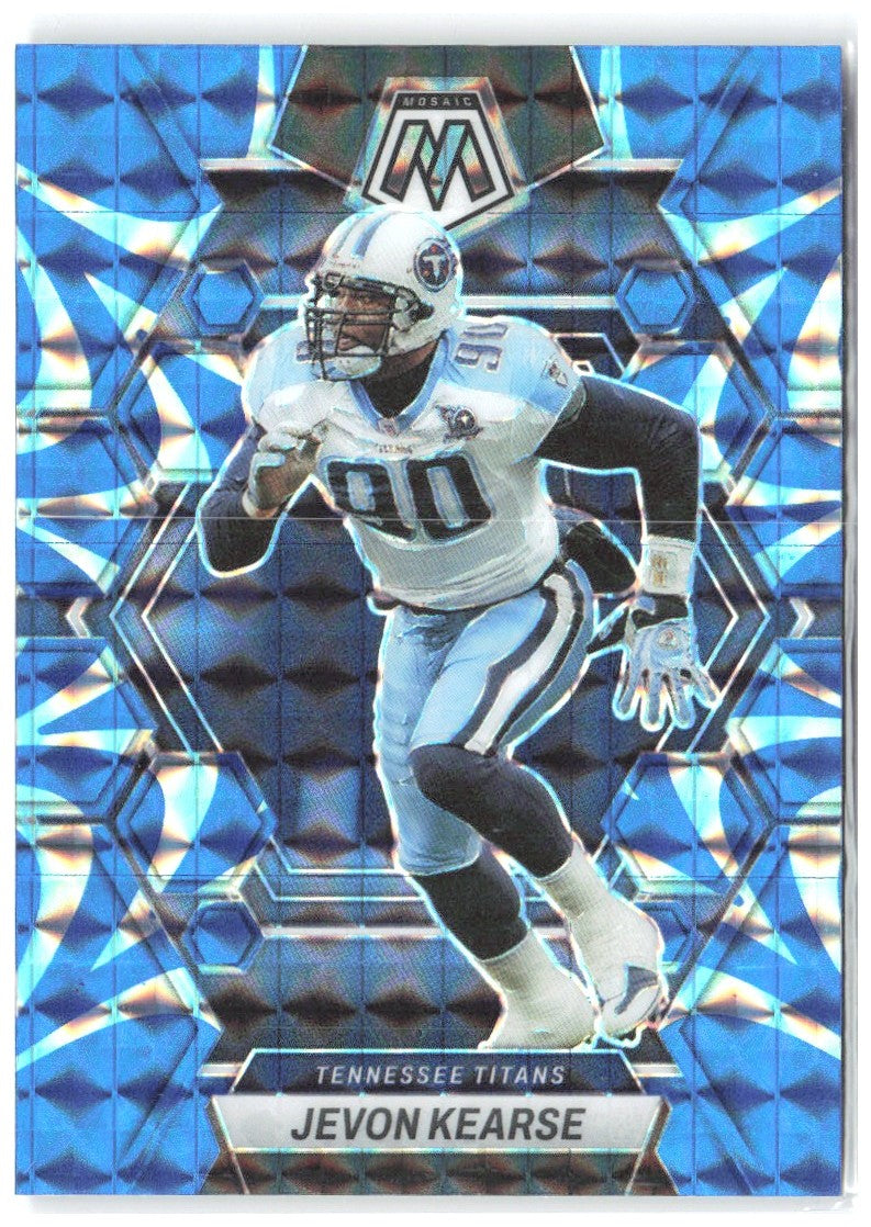 Jevon Kearse Panini Mosaic - Reactive Blue Mosaic 240 2023 Tennessee Titans
