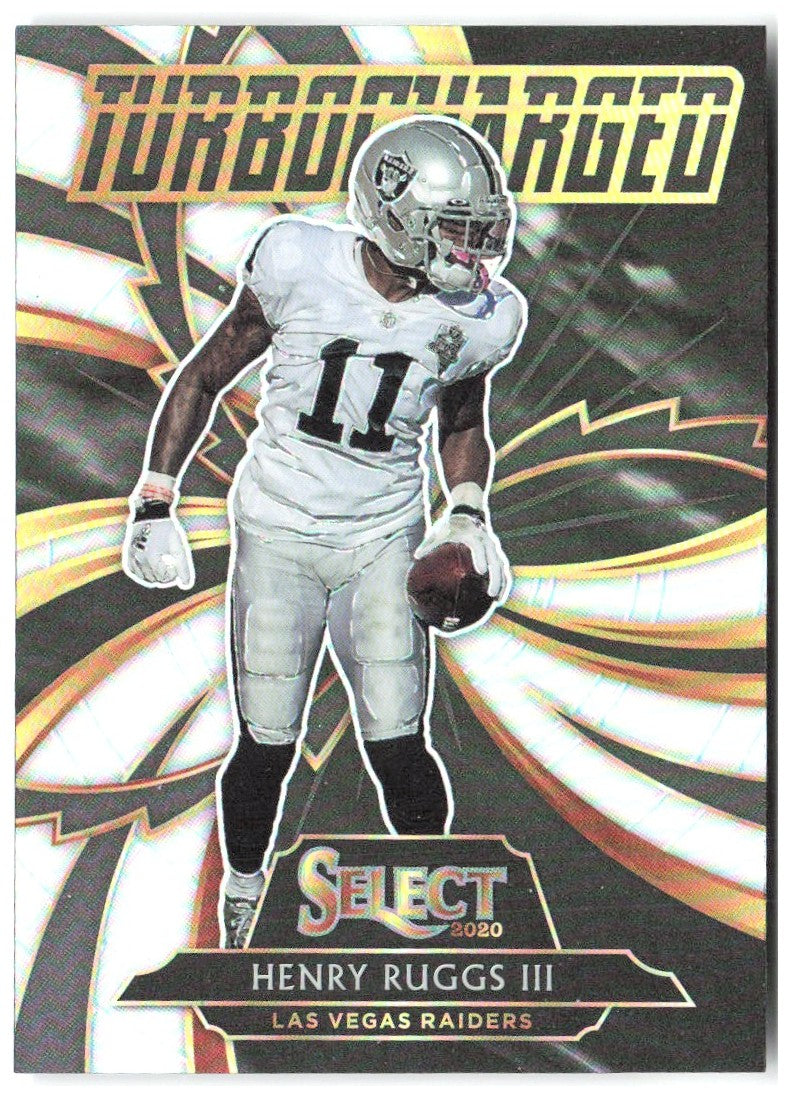 Henry Ruggs III Panini Select - Turbocharged Prizm T17 2020 Las Vegas Raiders