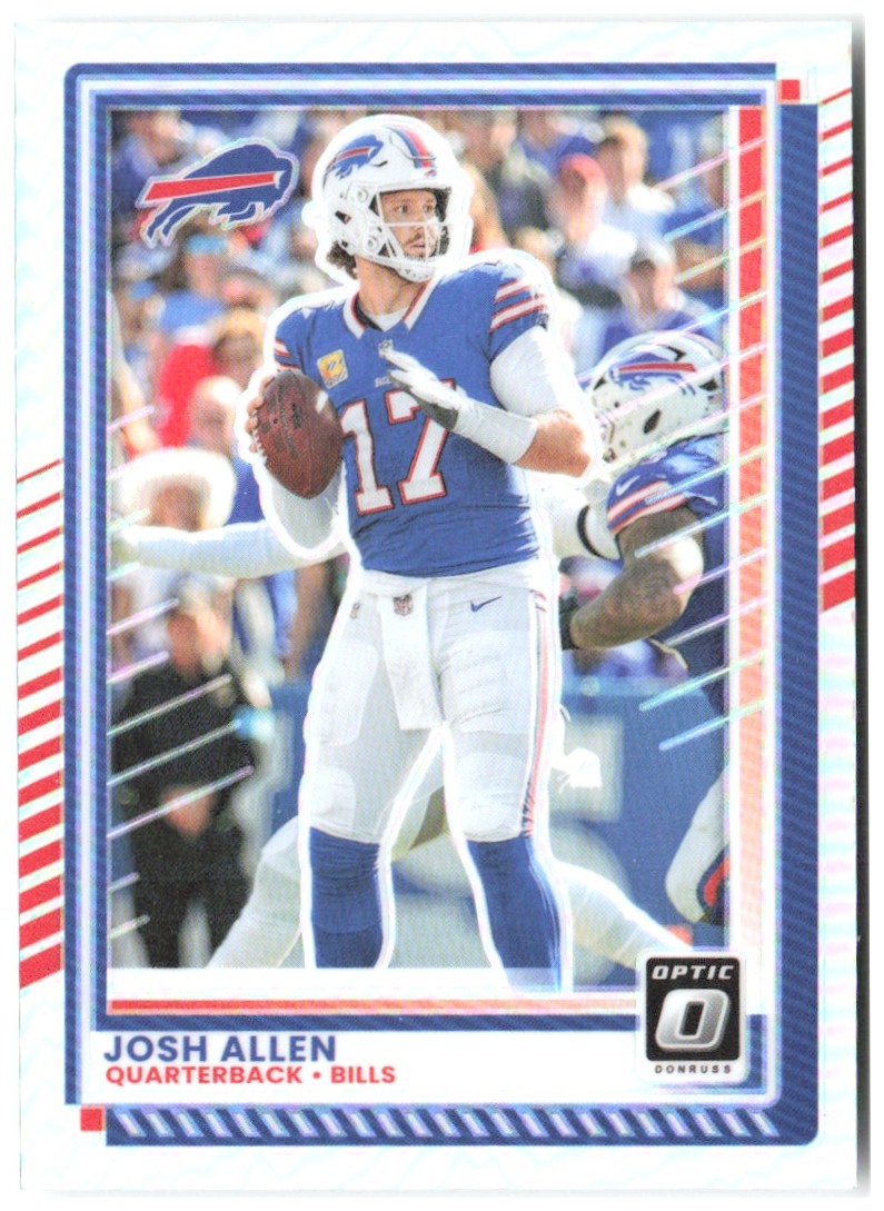 Josh Allen Donruss Optic - Holo 70 2025 Buffalo Bills
