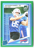 Jackson Hawes Donruss - Press Proofs Green 357 2025 Buffalo Bills