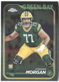 Jordan Morgan Topps Chrome 298 2024 Green Bay Packers RC