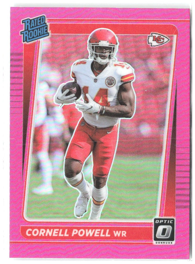 Cornell Powell Donruss Optic - Pink 240 2021 Kansas City Chiefs