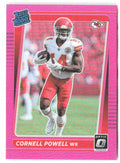 Cornell Powell Donruss Optic - Pink 240 2021 Kansas City Chiefs