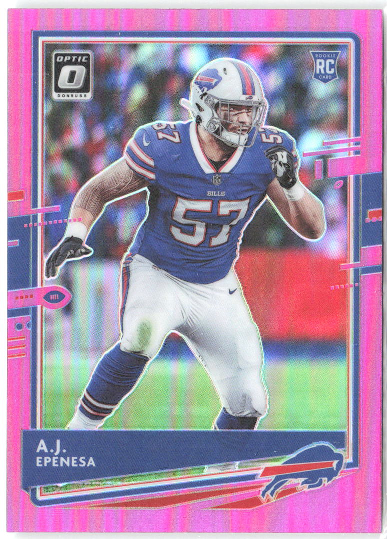 A.J. Epenesa Donruss Optic - Pink 112 2020 Buffalo Bills